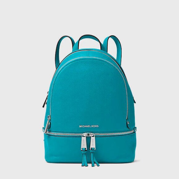 Michael Kors Handbags - Michael Kors Medium Rhea Pebbled Leather Backpack 💎